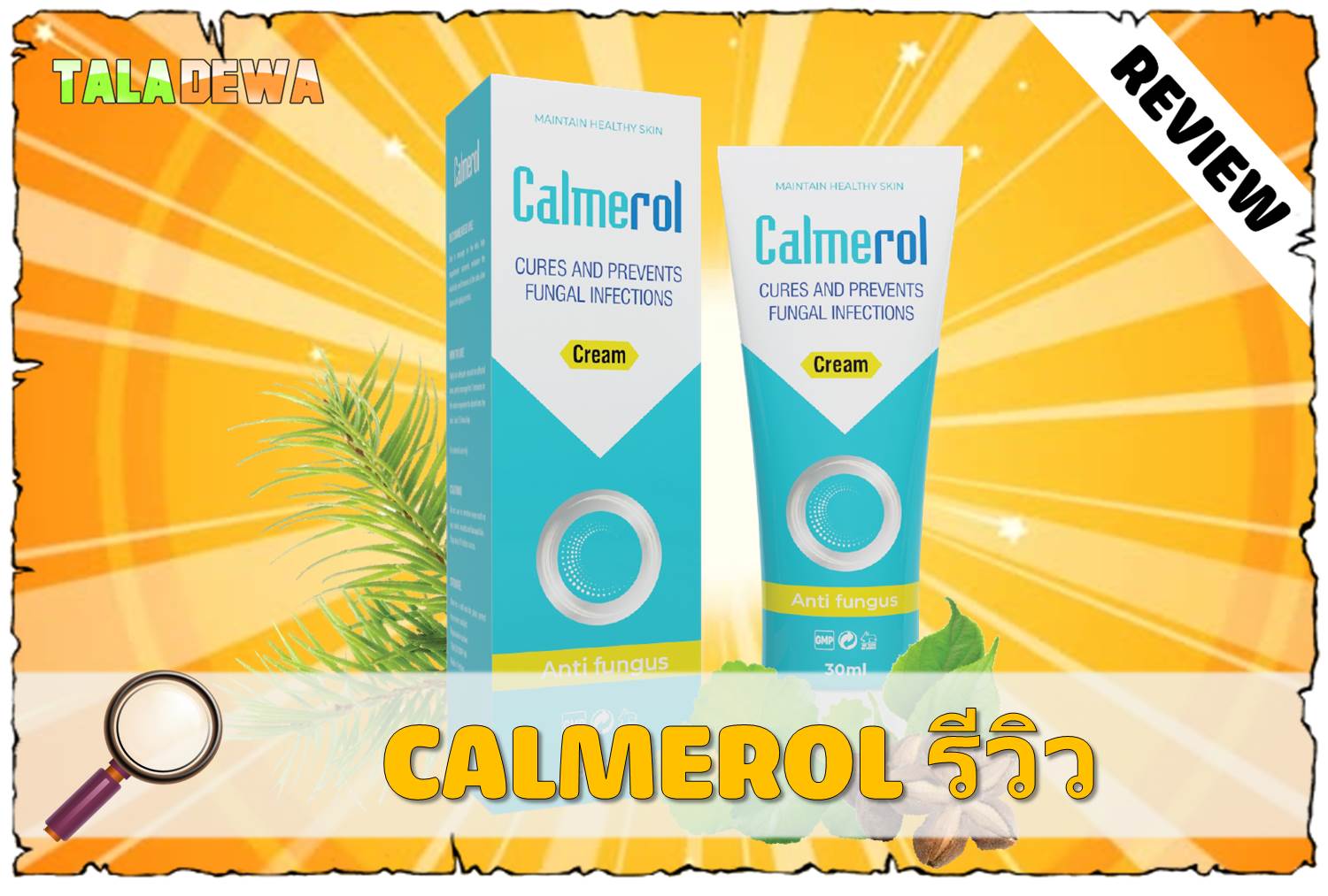 Calmerol ซื้อของแท้ได้ที่ไหน ยาทาผิวหนังอักเสบ Calmerol ดีไหม วิธีใช้ ส่วนผสม ข้อดี ข้อเสีย Taladewa review 3